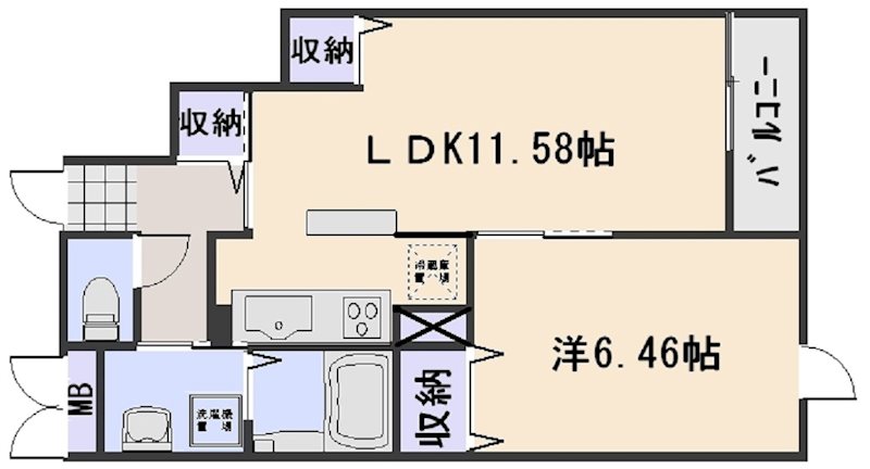 リュシオルの間取り