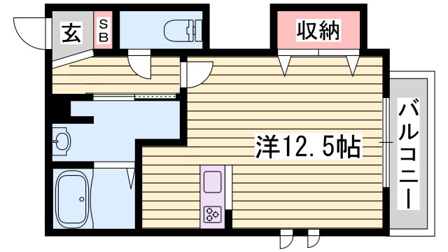 アースグリーン姫路IIの間取り