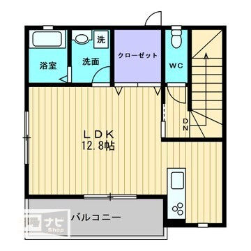 メリベル西門前Aの間取り