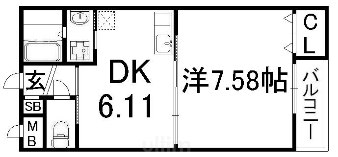 ロイヤルシティーAYAの間取り