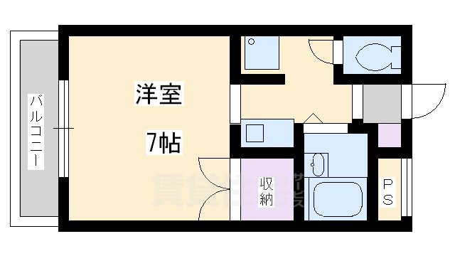 グレーシー西ノ京の間取り