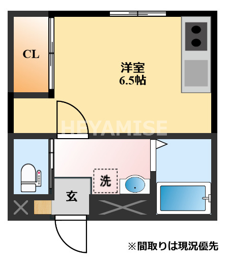 トレス船越の間取り