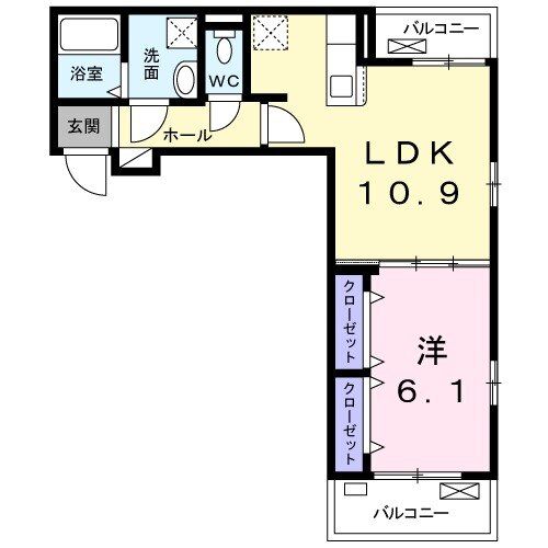 スタービレVの間取り