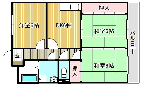 レックスさくら第1ビルの間取り