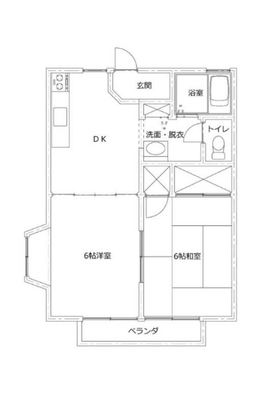 ツインズバレイの間取り