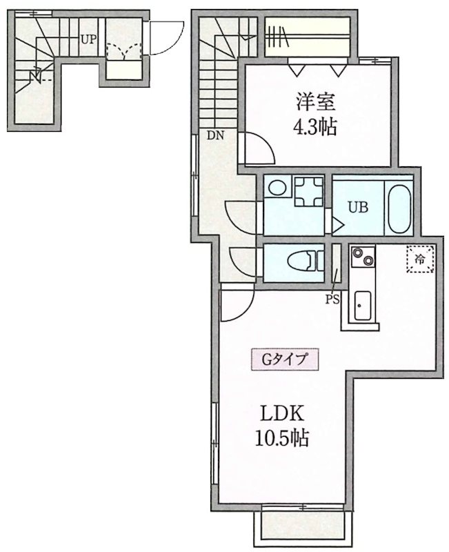 アンベリールの間取り