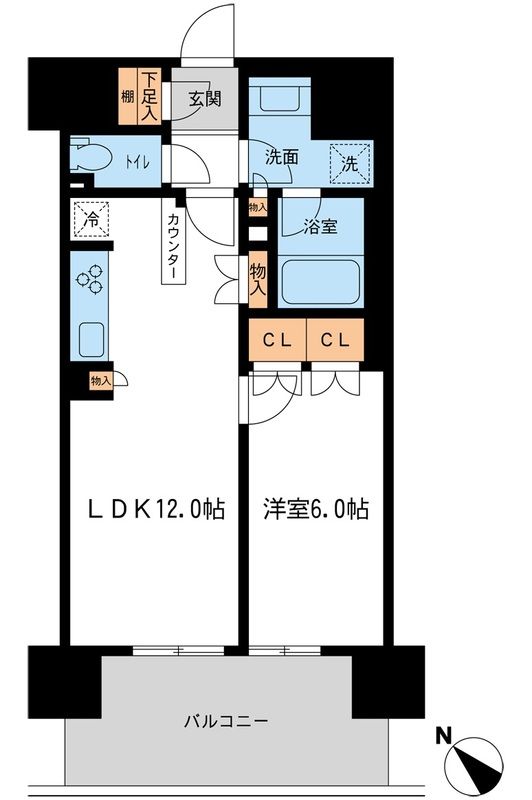 ＢＬＥＳＳ宮崎台の間取り