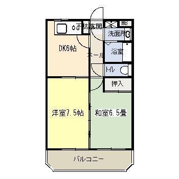 ユーミーあかえの間取り