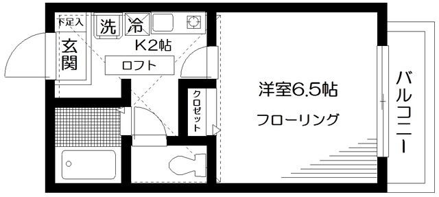 プランツ四季２の間取り