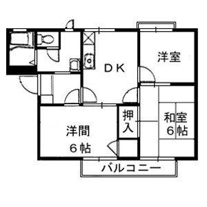 サバーゼ127の間取り