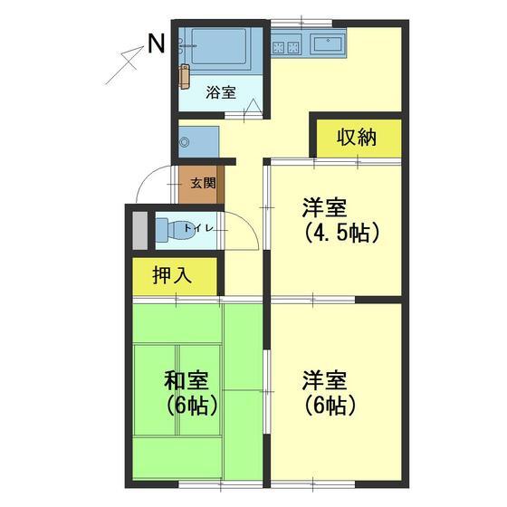 第一藤永ハイツ_間取り_0