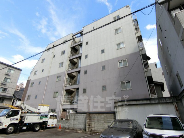 【京都市中京区松屋町のマンションの建物外観】