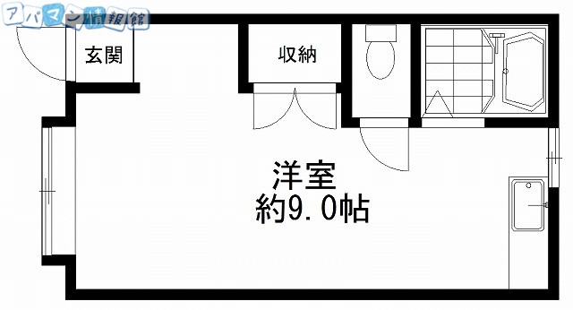 ワンナップの間取り