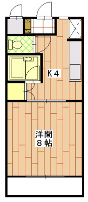 マンションレイクビューの間取り