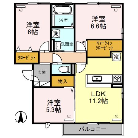 アストレイアの間取り