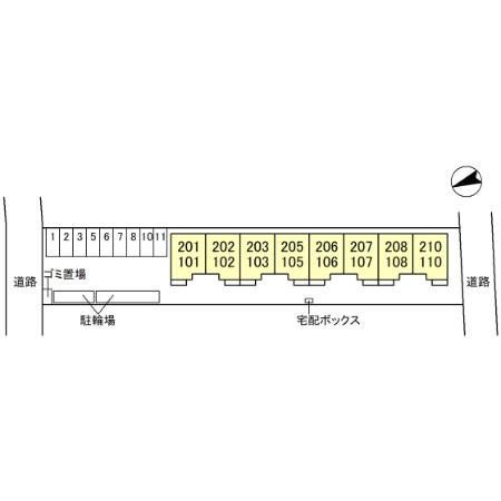 【越谷市宮本町のアパートのその他】