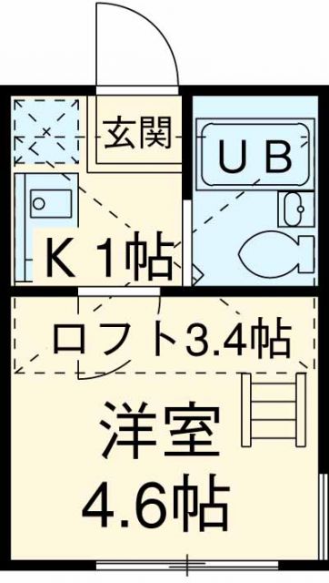 シャンテ立花IIの間取り