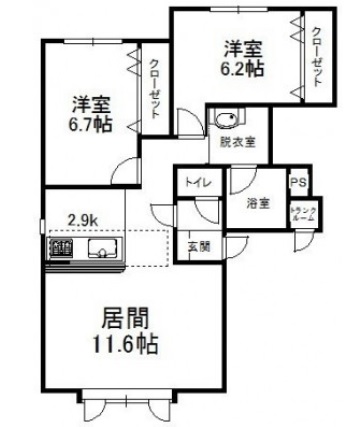 グラティアの間取り