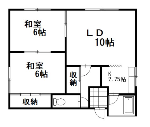 ブルースクエア2の間取り