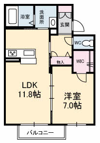 グリーンヒルズ黒石の間取り