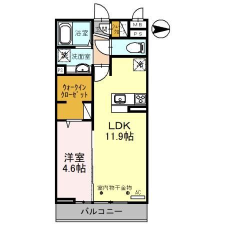 ルピナスＶの間取り