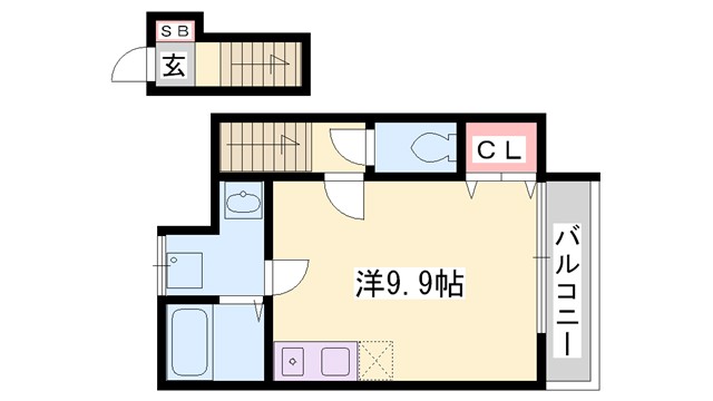 メモアールの間取り