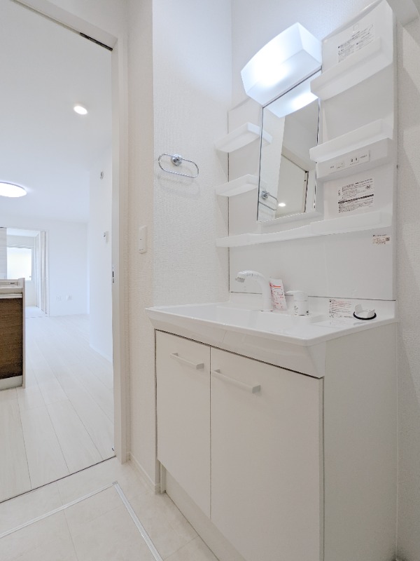 洗面設備　図面と現状に相違がある場合には現状を優先