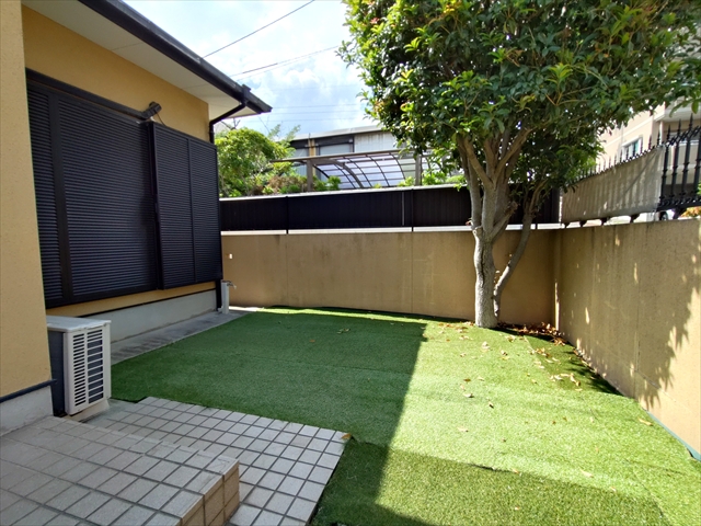 庭　専用庭です