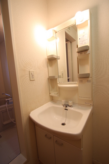 洗面設備　※他号室の写真です