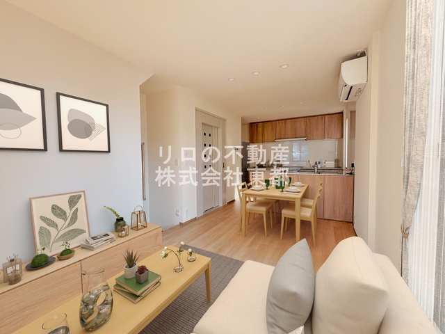 居室・リビング　こちらの家具はＣＧです。家具付きではございません。