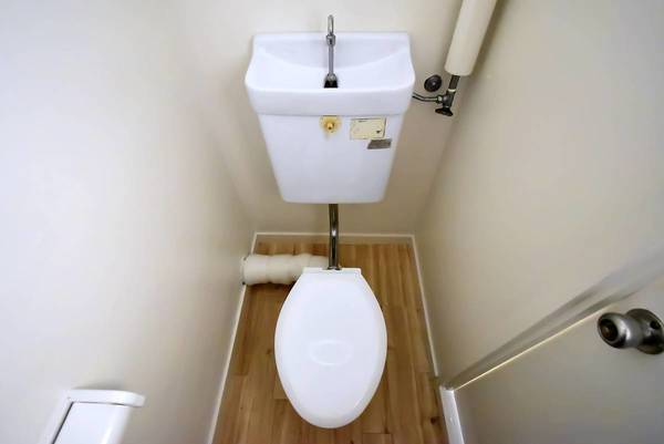 トイレ　ビレッジハウスの同一物件・同一タイプの間取りの写真です