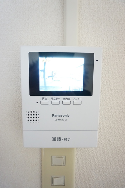 セキュリティ　来客時に安心のＴＶモニターホンです☆