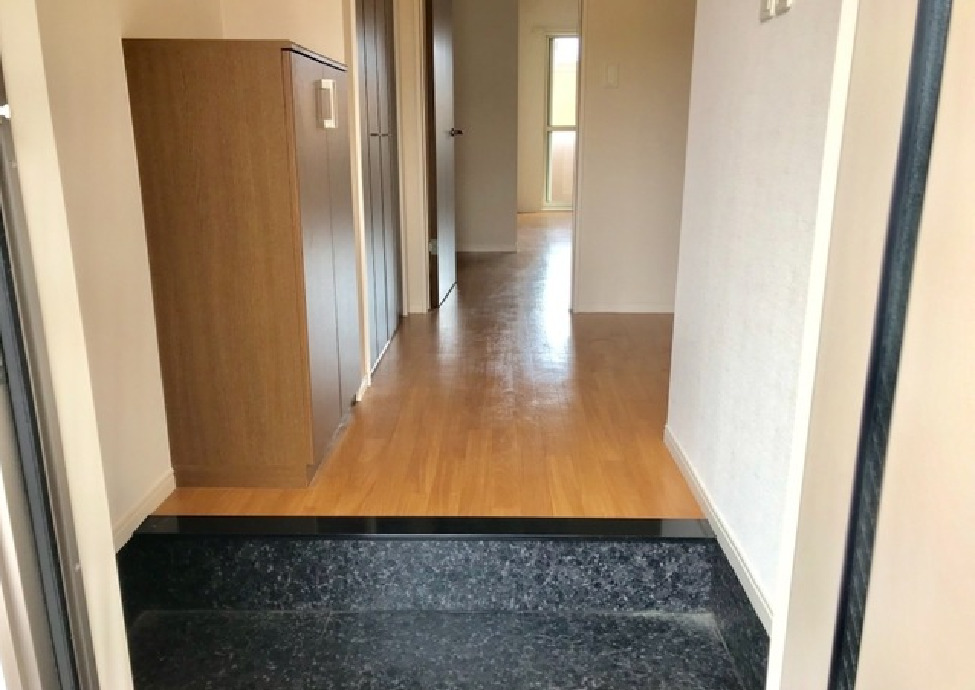 玄関　ゆったりとした玄関です