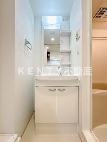 洗面設備　洗面所です