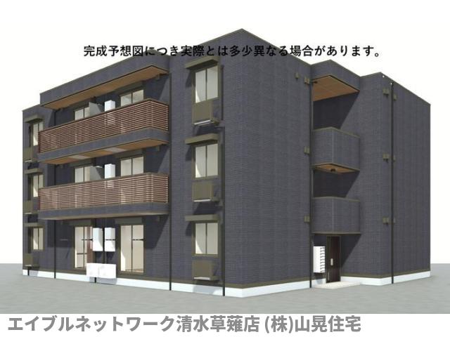 建物外観　こちら、外観パースです