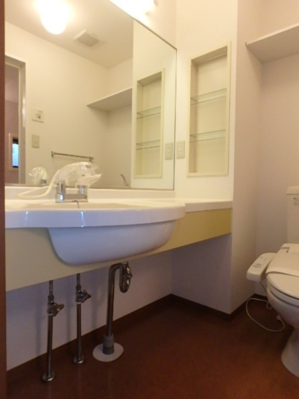 洗面設備　図面と現状に相違がある場合には現状を優先