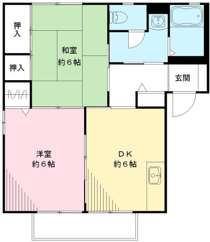 メルベーユ小倉D_間取り_0