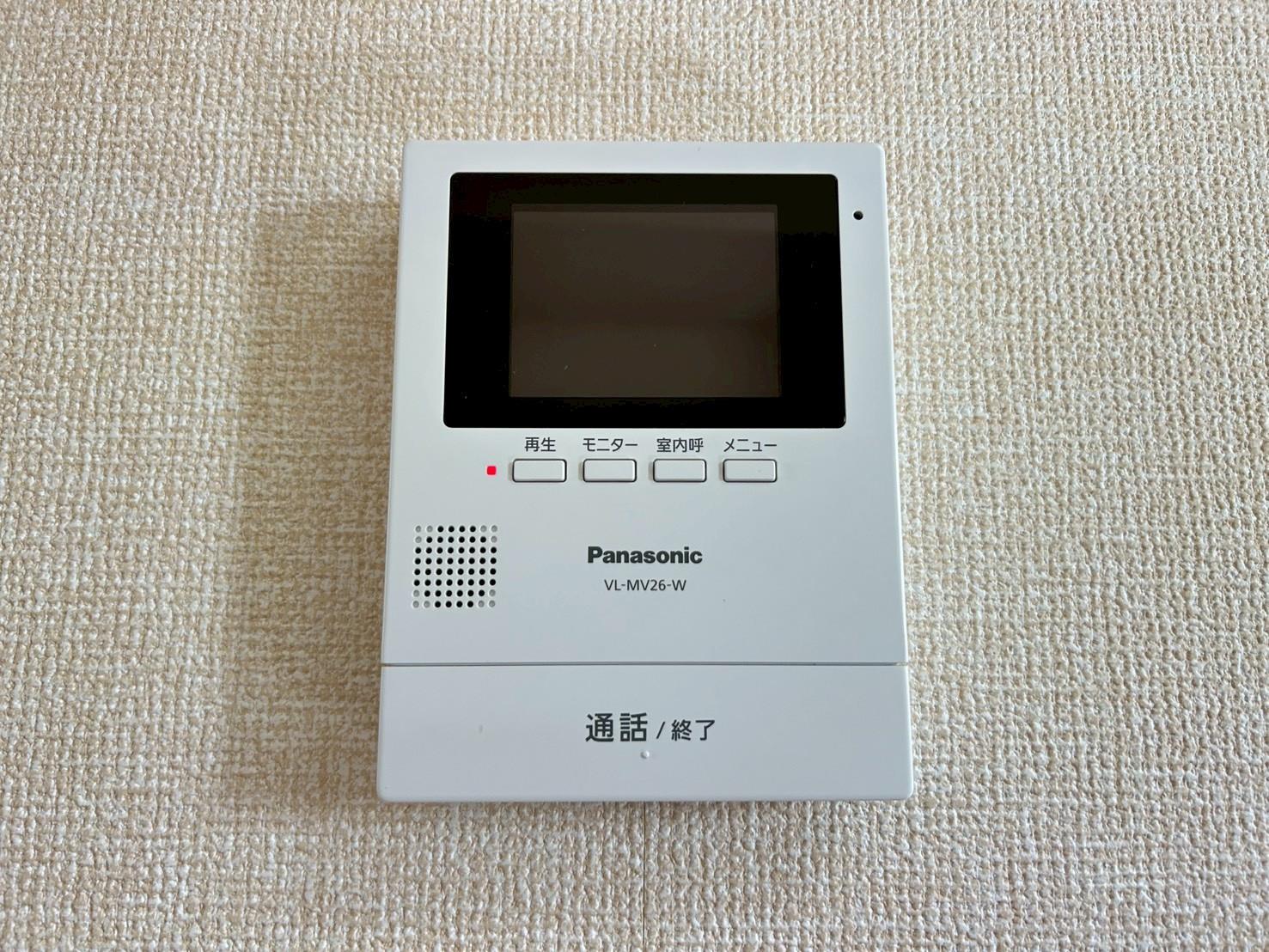 セキュリティ　モニタ付インターホン