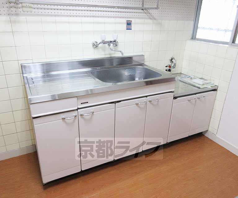 キッチン　２口コンロ設置可のキッチンです。