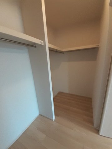 収納　たっぷりとした収納スペースです
