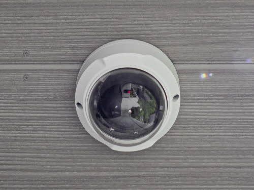 セキュリティ　防犯カメラでセキュリティ面にも配慮