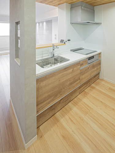 キッチン　対面式システムキッチン