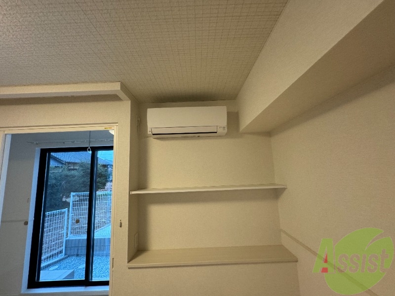 その他設備　エアコンになります。年中快適に過ごせますね。