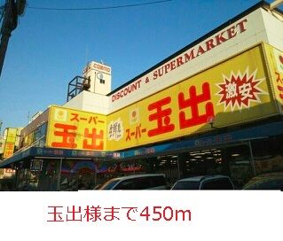 スーパー　玉出（スーパー）まで450m