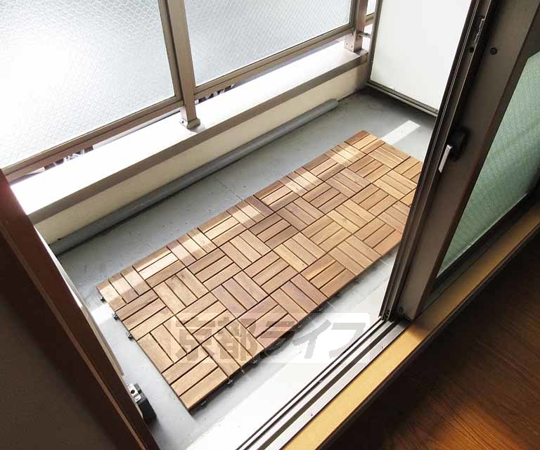 バルコニー　広いバルコニーです