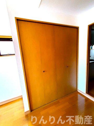 収納　収納のためのスペースです