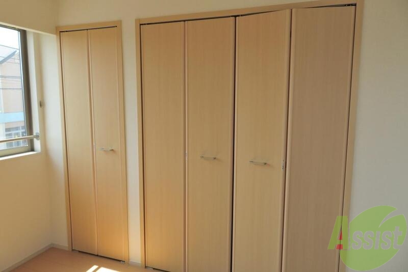 収納　大きな収納が完備されていてお部屋もスッキリです