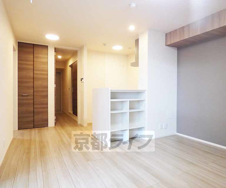 居室・リビング　カウンターキッチン付きのリビングです！