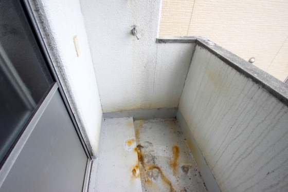 バルコニー　※別部屋の写真です