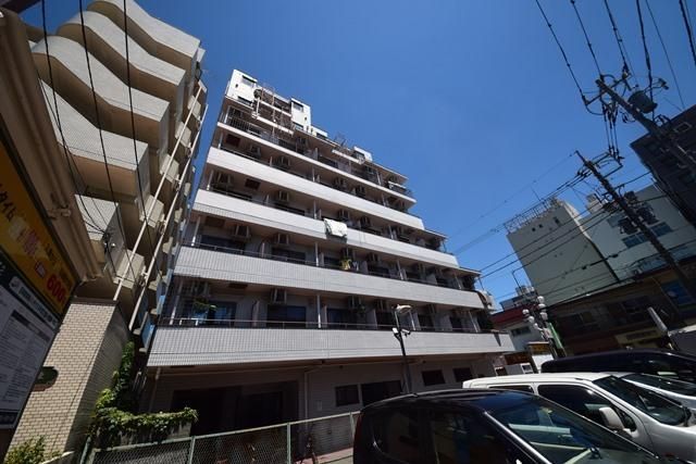 建物外観　★★分譲賃貸マンション★★夜道も安心の大和駅近1Ｋ★★